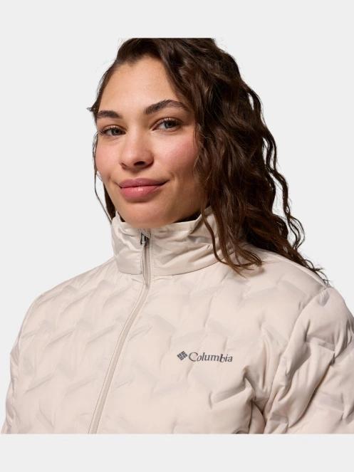 Columbia Delta Ridge II Down Jacket női pehelykabát homok színben 7