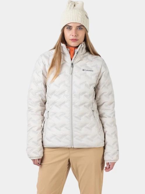 Columbia Delta Ridge II Down Jacket női pehelykabát homok színben 10