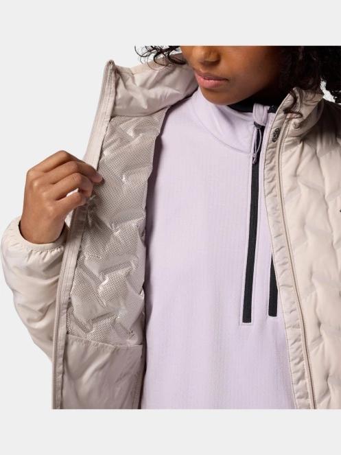 Columbia Delta Ridge II Down Jacket női pehelykabát homok színben 7