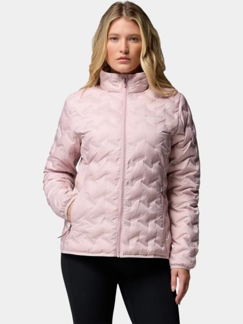 Columbia Delta Ridge II Down Jacket női pehelykabát rózsaszín színben 2