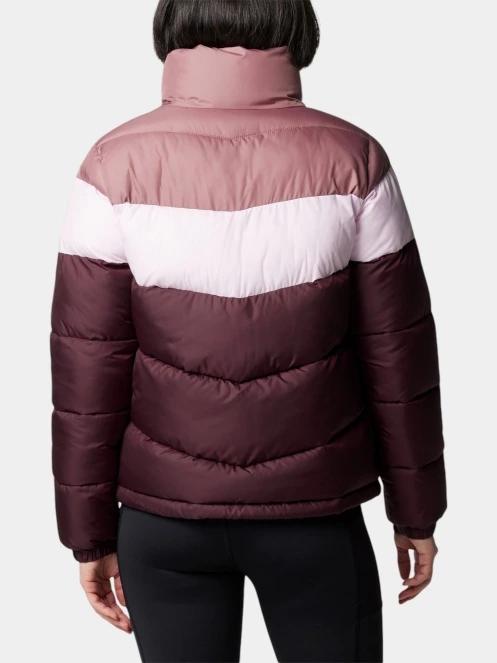 Columbia Puffect II Colorblock Jacket női steppelt átmeneti kabát rózsaszín színben 4