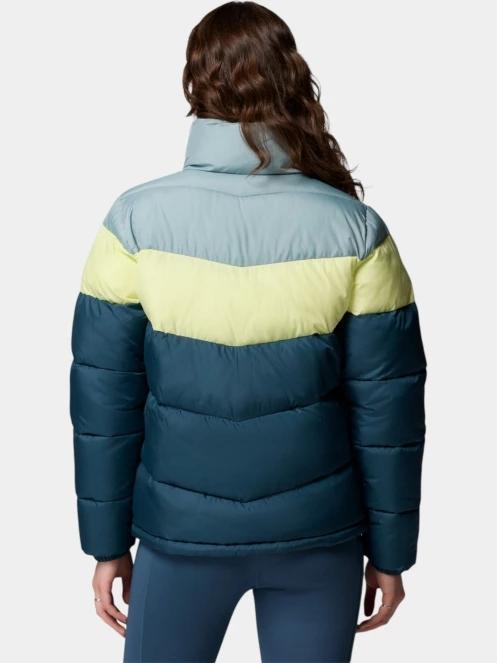 Columbia Puffect II Colorblock Jacket női átmeneti kabát kék színben 4