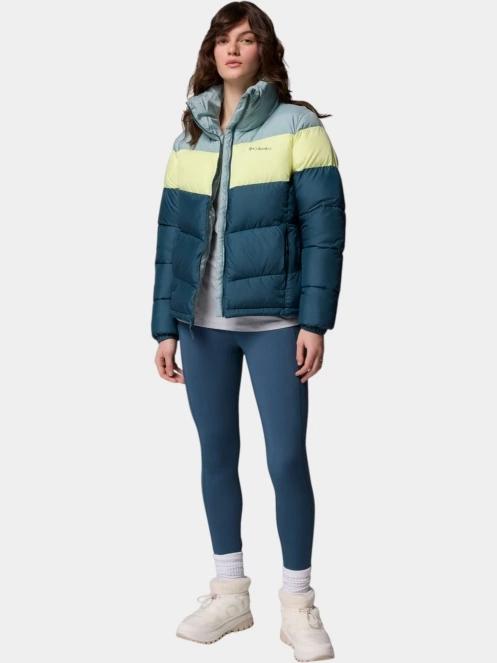 Columbia Puffect II Colorblock Jacket női átmeneti kabát kék színben 6