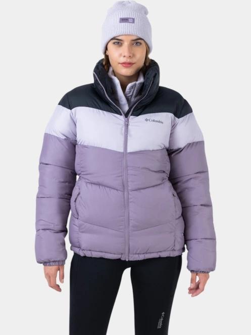 Columbia Puffect II Colorblock Jacket női átmeneti kabát lila színben 9