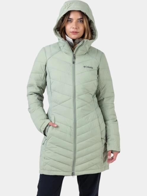 Columbia Joy Peak II Mid Jacket női télikabát zöld színben 11