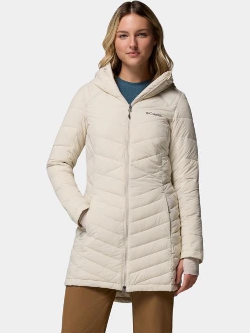 Columbia Joy Peak II Mid Jacket női télikabát homok színben 2