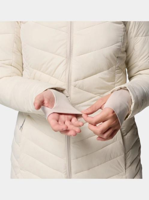 Columbia Joy Peak II Mid Jacket női télikabát homok színben 9