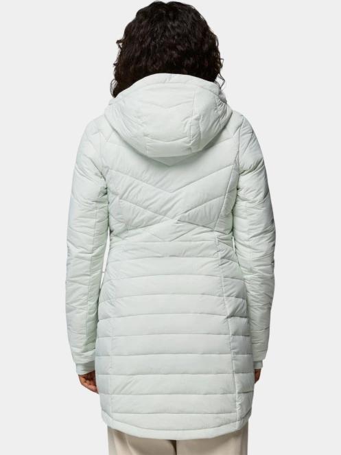 Columbia Joy Peak II Mid Jacket női télikabát világoszöld színben 4