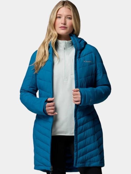 Columbia Joy Peak II Mid Jacket női télikabát kék színben 6