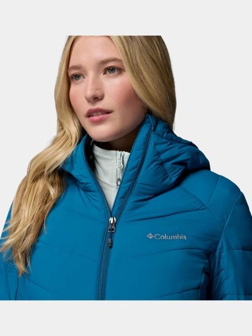 Columbia Joy Peak II Mid Jacket női télikabát kék színben 8