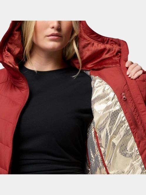 Columbia Joy Peak II Mid Jacket női télikabát piros színben 7