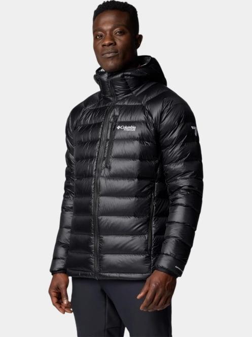 Columbia Arctic Crest Down Hooded Jacket férfi átmeneti kabát fekete színben 3