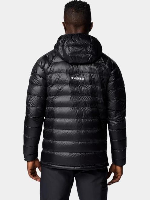 Columbia Arctic Crest Down Hooded Jacket férfi átmeneti kabát fekete színben 4