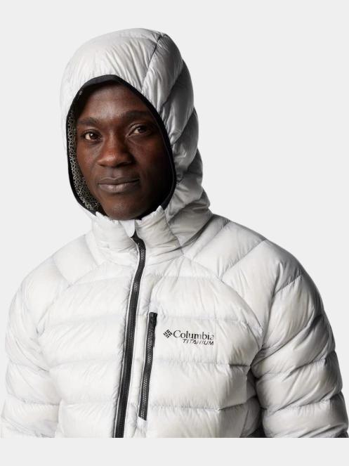 Columbia Arctic Crest Down Hooded Jacket férfi átmeneti kabát szürke színben 7