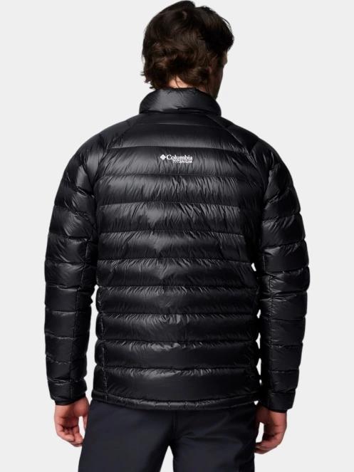 Columbia Arctic Down Jacket férfi steppelt átmeneti kabát fekete színben 4