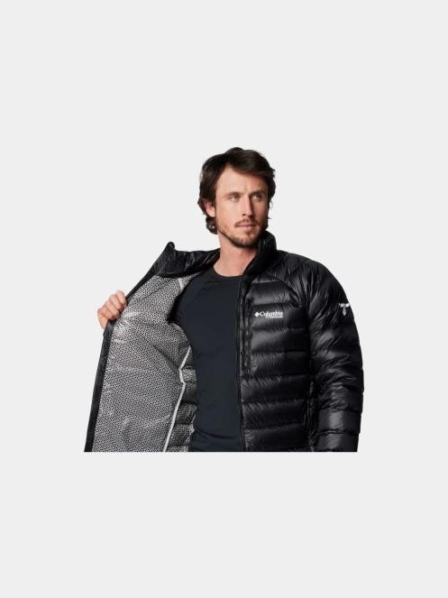 Columbia Arctic Crest Down Jacket férfi átmeneti kabát fekete színben 8