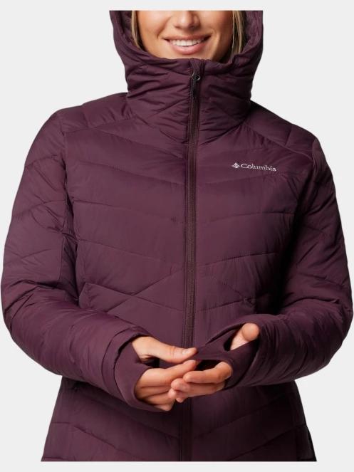 Columbia Joy Peak II Hooded Jacket női átmeneti kabát piros színben 7