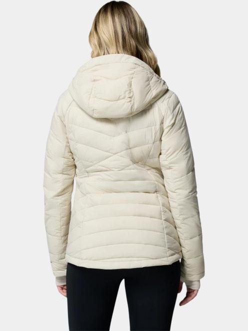 Columbia Joy Peak II Hooded Jacket női télikabát homok színben 4