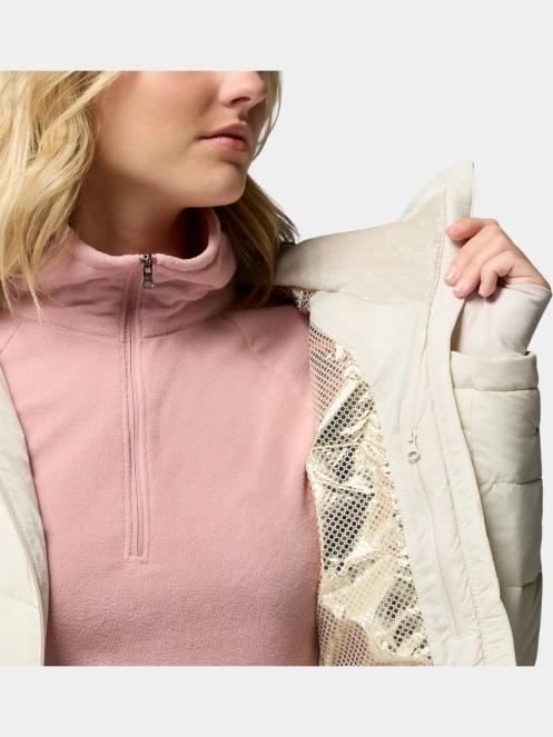 Columbia Joy Peak II Hooded Jacket női télikabát homok színben 7