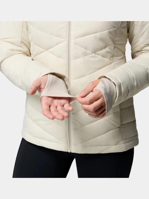 Columbia Joy Peak II Hooded Jacket női télikabát homok színben 9