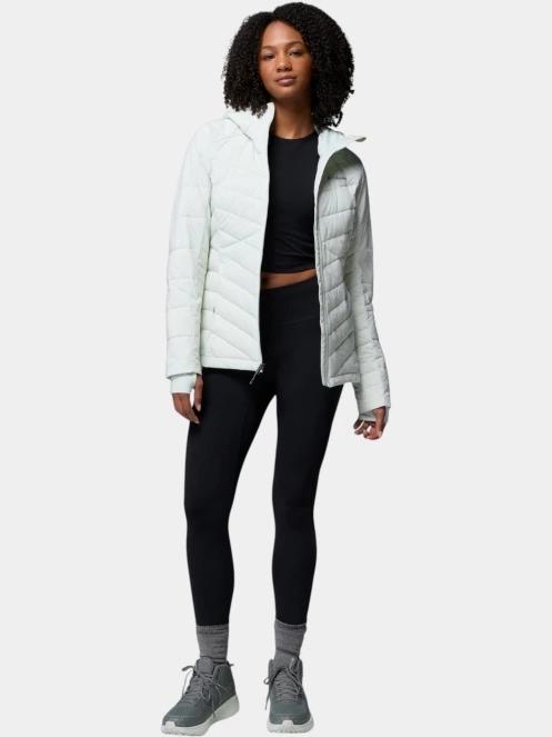 Columbia Joy Peak II Hooded Jacket női télikabát világoszöld színben 5