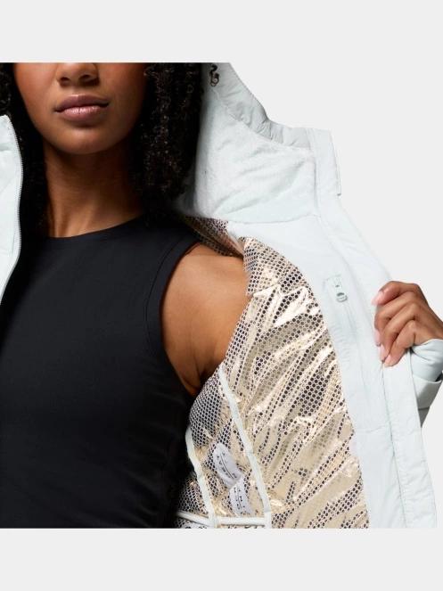 Columbia Joy Peak II Hooded Jacket női télikabát világoszöld színben 7