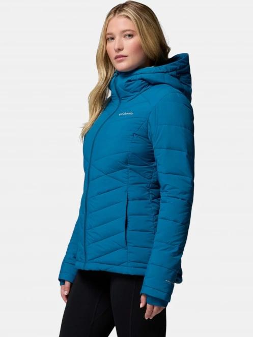 Columbia Joy Peak II Hooded Jacket női télikabát kék színben 3