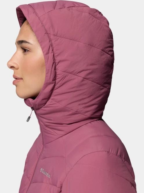 Columbia Joy Peak II Hooded Jacket női télikabát lila színben 10