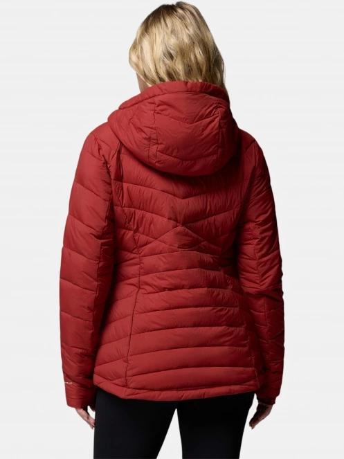 Columbia Joy Peak II Hooded Jacket női télikabát piros színben 4