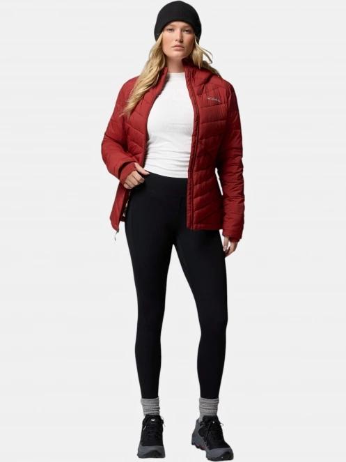 Columbia Joy Peak II Hooded Jacket női télikabát piros színben 5