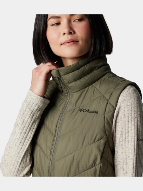 Columbia Heavenly II Vest női mellény zöld színben 8