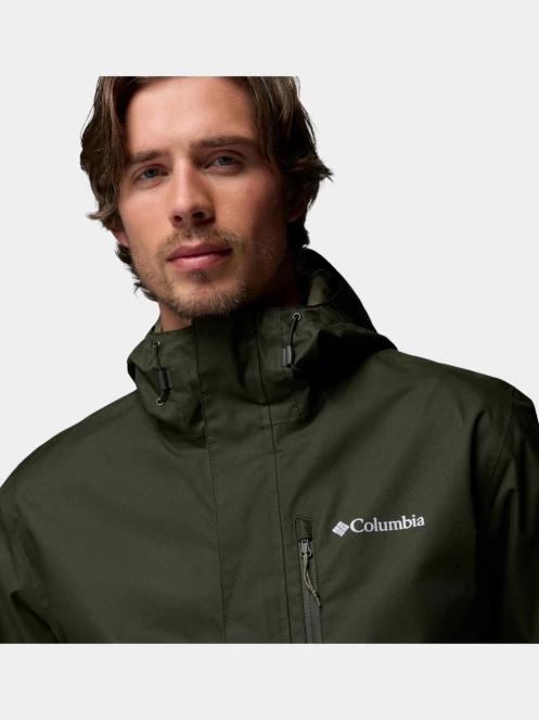 Columbia Hikebound II Jacket férfi esőkabát zöld színben 8
