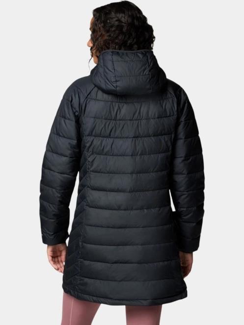 Columbia Powder Lite II Mid Jacket női télikabát fekete színben 4