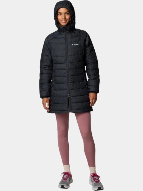 Columbia Powder Lite II Mid Jacket női télikabát fekete színben 5