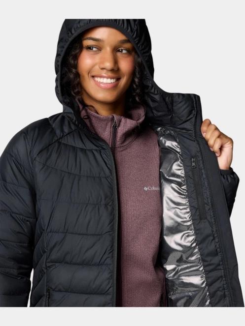 Columbia Powder Lite II Mid Jacket női télikabát fekete színben 6
