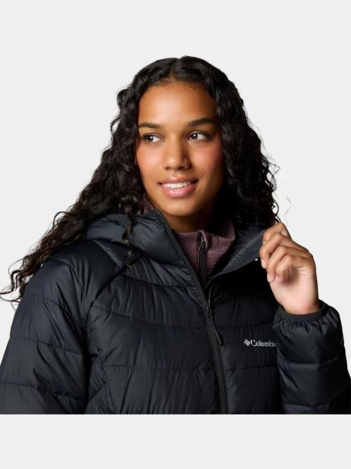 Columbia Powder Lite II Mid Jacket női télikabát fekete színben 7