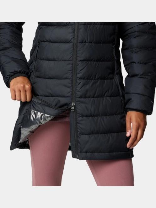 Columbia Powder Lite II Mid Jacket női télikabát fekete színben 8