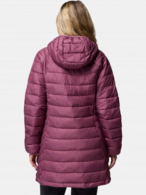 Columbia Powder Lite II Mid Jacket női télikabát lila színben 4