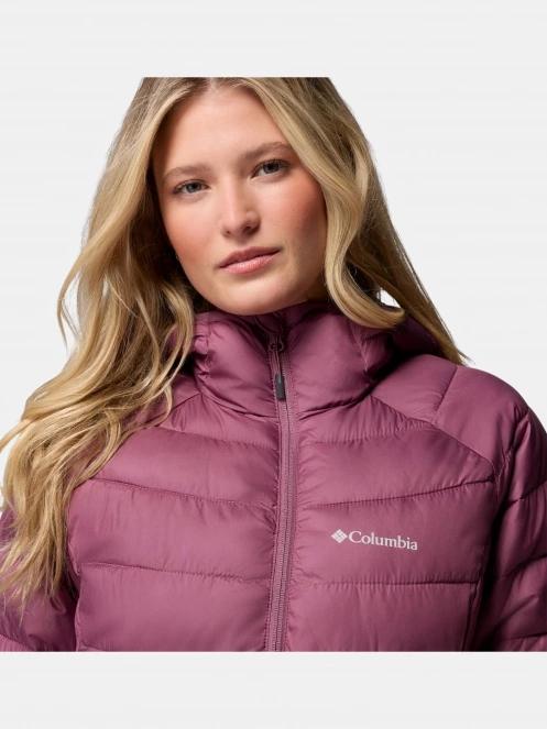 Columbia Powder Lite II Mid Jacket női télikabát lila színben 8