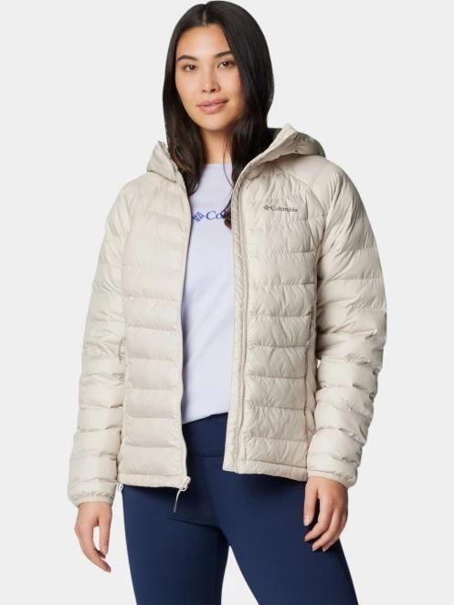Columbia Powder Lite II Hooded Jacket női télikabát homok színben 6
