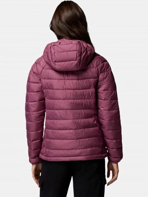 Columbia Powder Lite II Hooded Jacket női télikabát lila színben 4