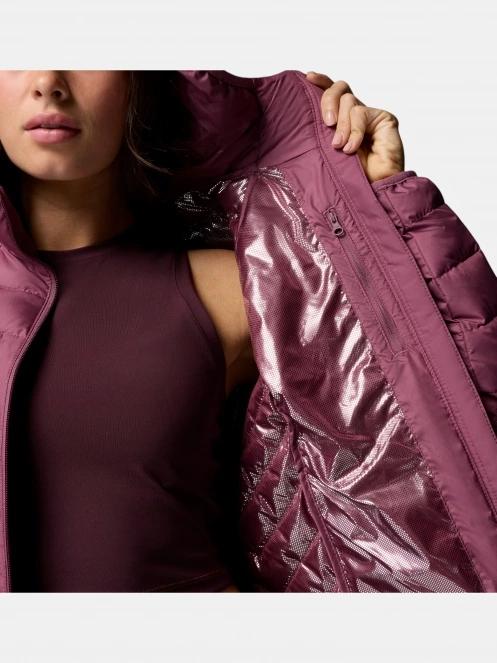 Columbia Powder Lite II Hooded Jacket női télikabát lila színben 7