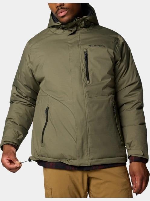 Columbia Oak Harbor II Insulated Jacket férfi télikabát zöld színben 7