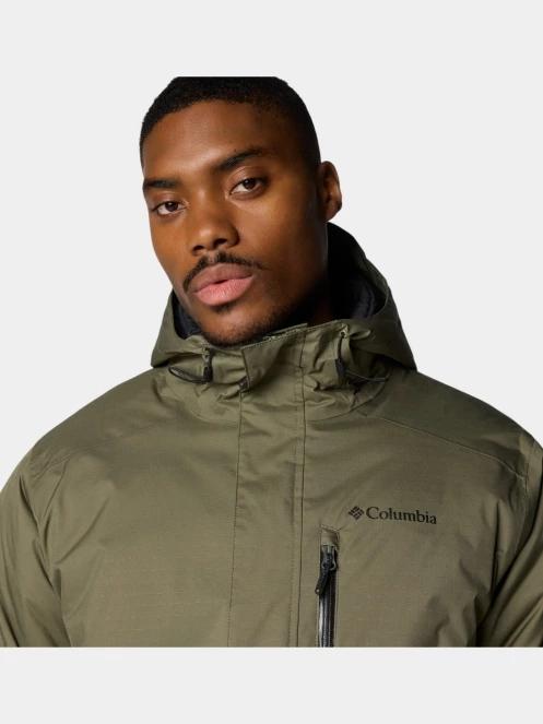 Columbia Oak Harbor II Insulated Jacket férfi télikabát zöld színben 8