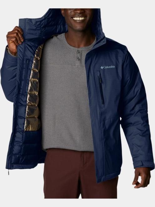 Columbia Oak Harbor II Insulated Jacket férfi télikabát kék színben 5