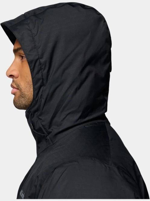 Columbia Oak Harbor II Insulated Jacket férfi télikabát fekete színben 9