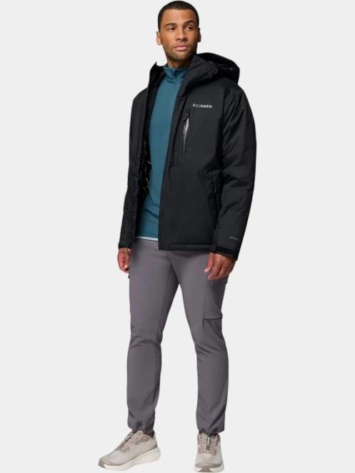 Columbia Oak Harbor II Insulated Jacket férfi télikabát fekete színben 10