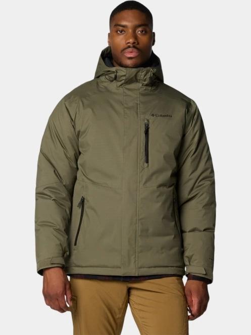 Columbia Oak Harbor II Insulated Jacket férfi télikabát zöld színben 2