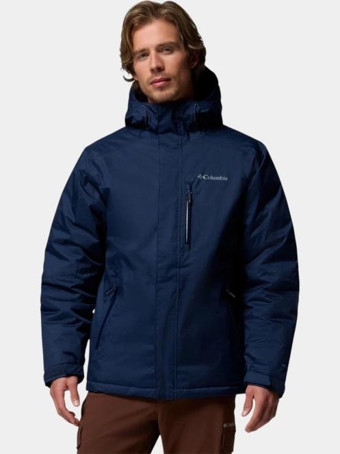 Columbia Oak Harbor II Insulated Jacket férfi télikabát sötétkék színben 2