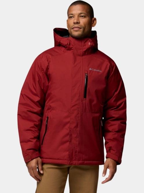 Columbia Oak Harbor II Insulated Jacket férfi télikabát piros színben 2